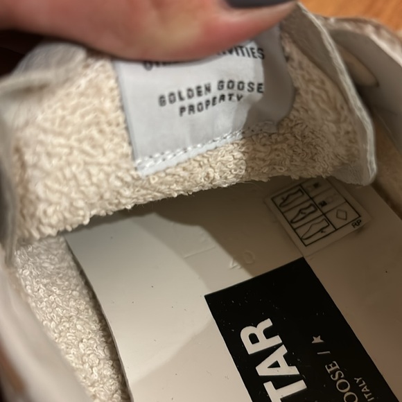 Silver golden goose sneakers - Picture 6 of 9